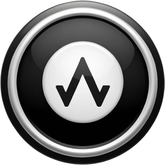 A verification badge  Al black and the √ white emoji