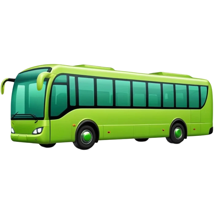 Eco bus right side emoji