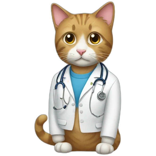 Doc cat emoji