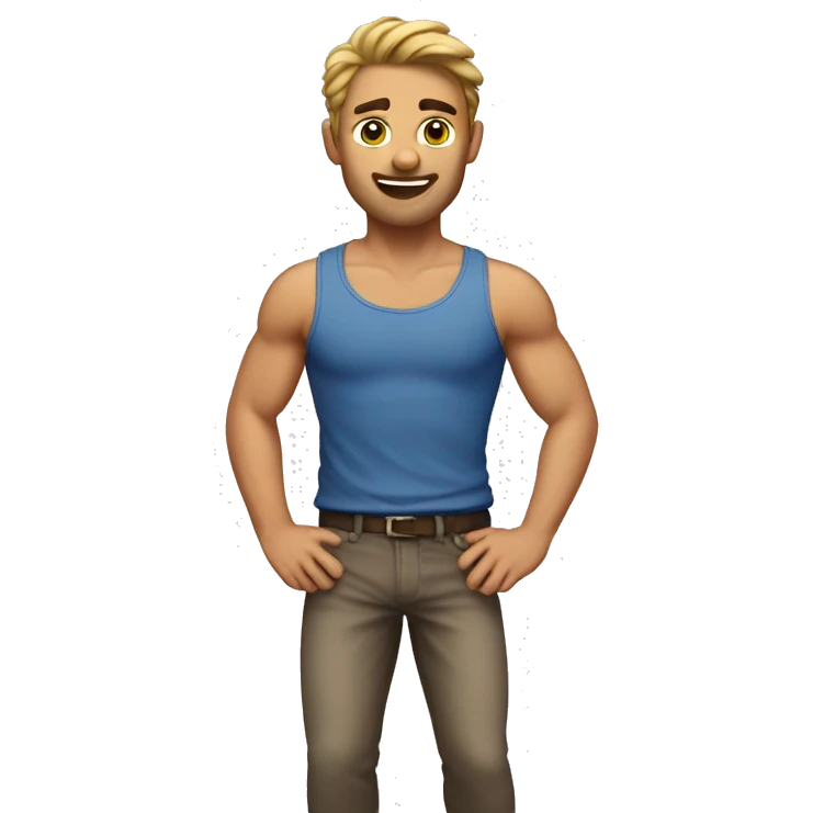 hunky man emoji