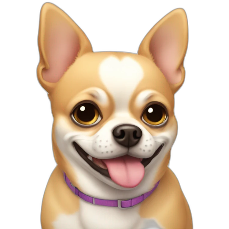 fat Chihuahua emoji