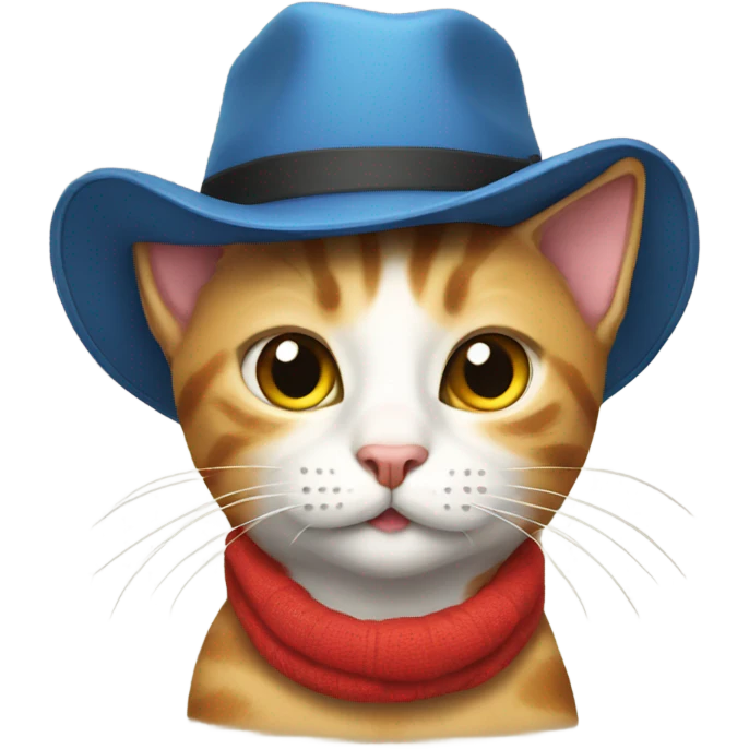 Cat with a hat emoji