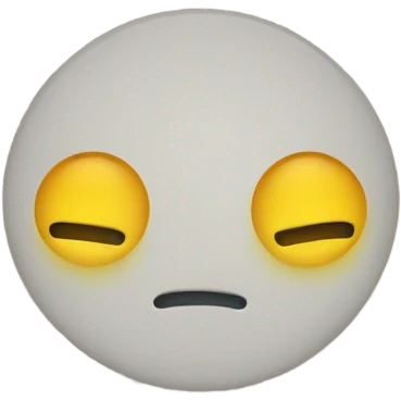yellow circle emoji face thats smelled something bad emoji