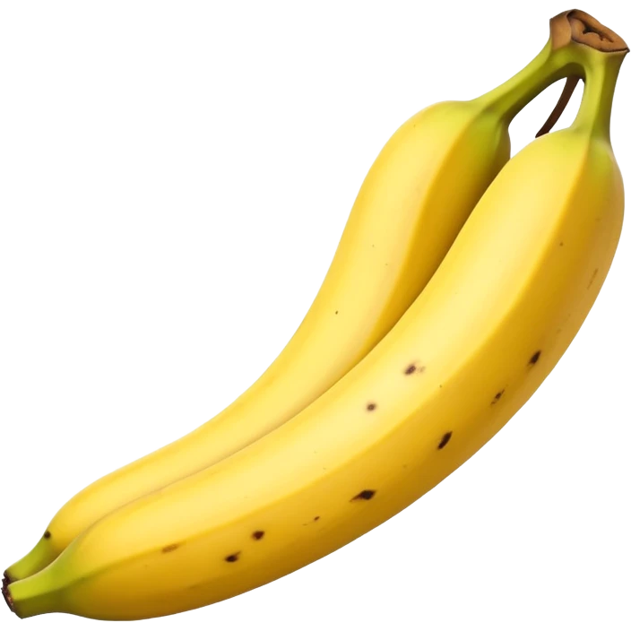 Not peeled banana emoji
