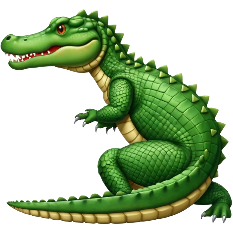 crocodile body shape emoji
