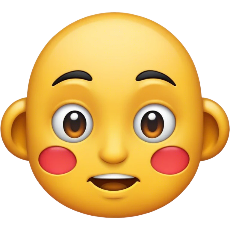 A tumult emoji