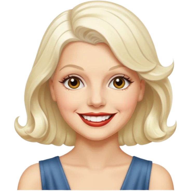 Jean Harlow emoji