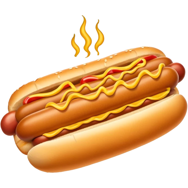 Hot Dog emoji