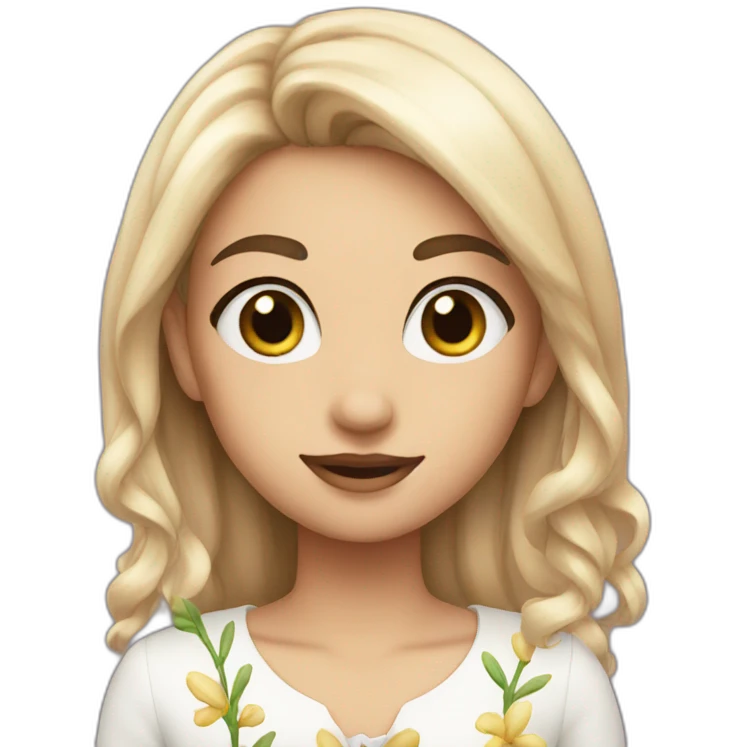 fleur emoji