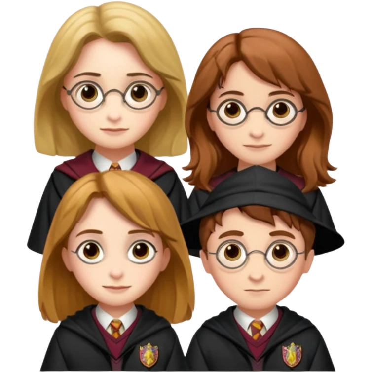 Harry Potter Hermione ron emoji