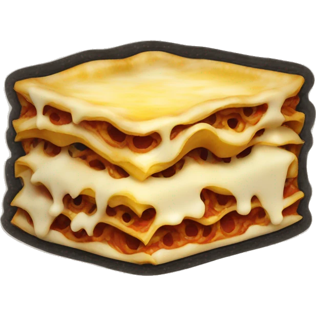 Punched lasagne emoji