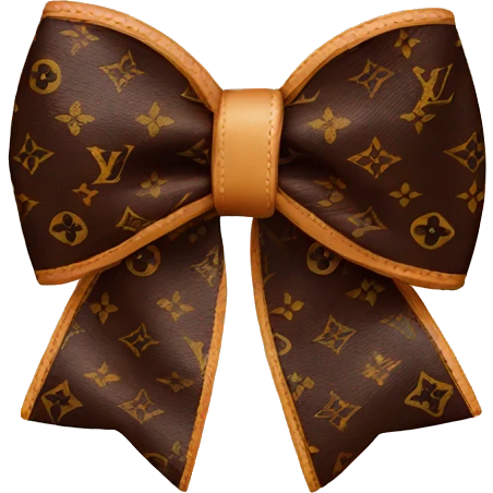 Louis Vuitton bow  emoji