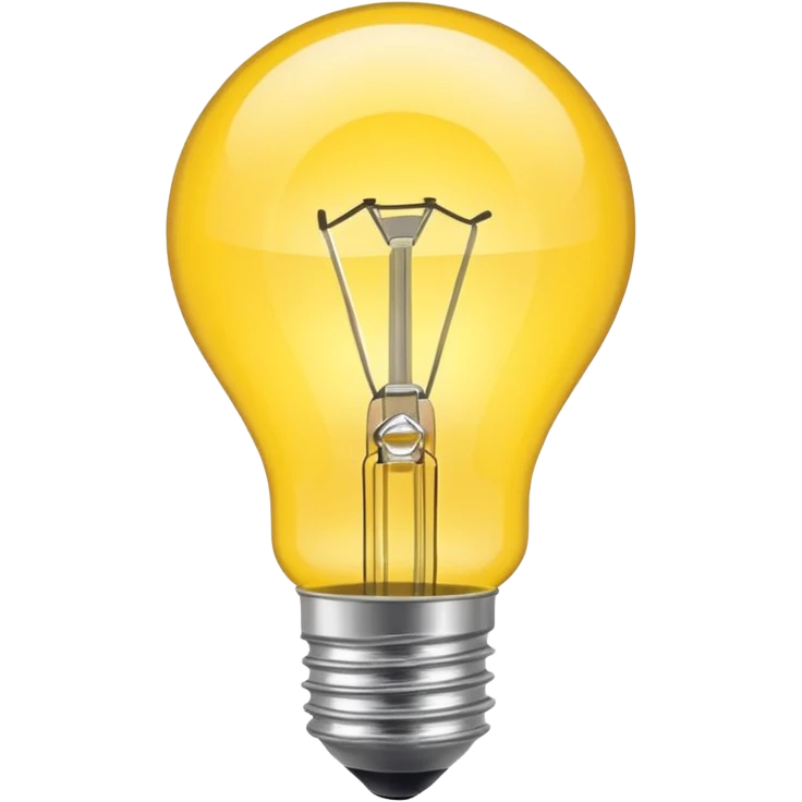 Glowing Bulb emoji