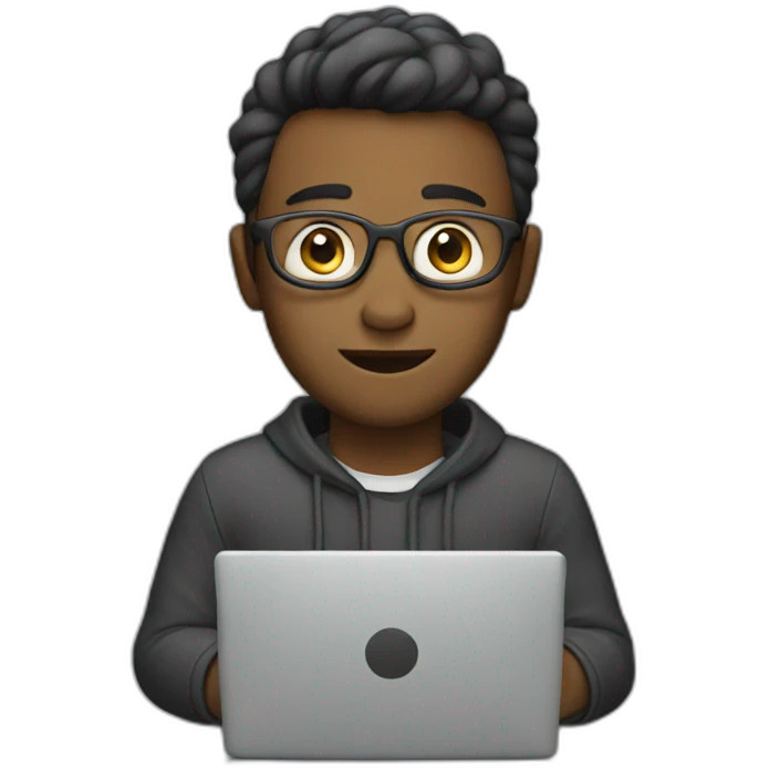 using laptop emoji