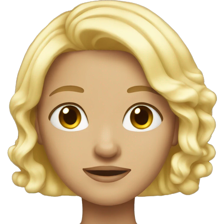 blonde  emoji