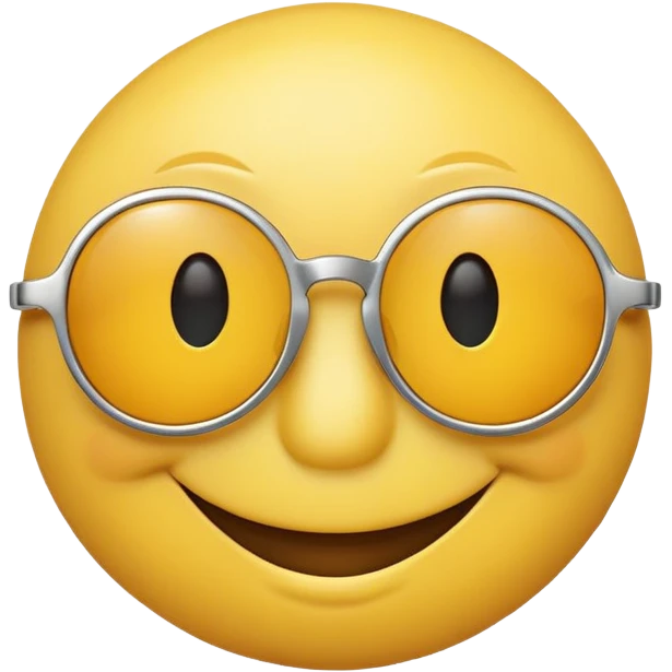 Smiley face with sunglasses father down on face emoji