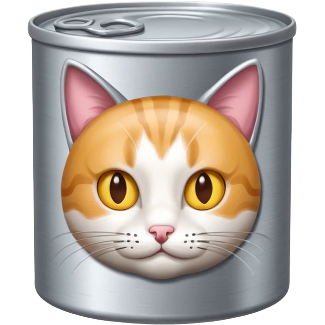 create a can of catfood emoji emoji