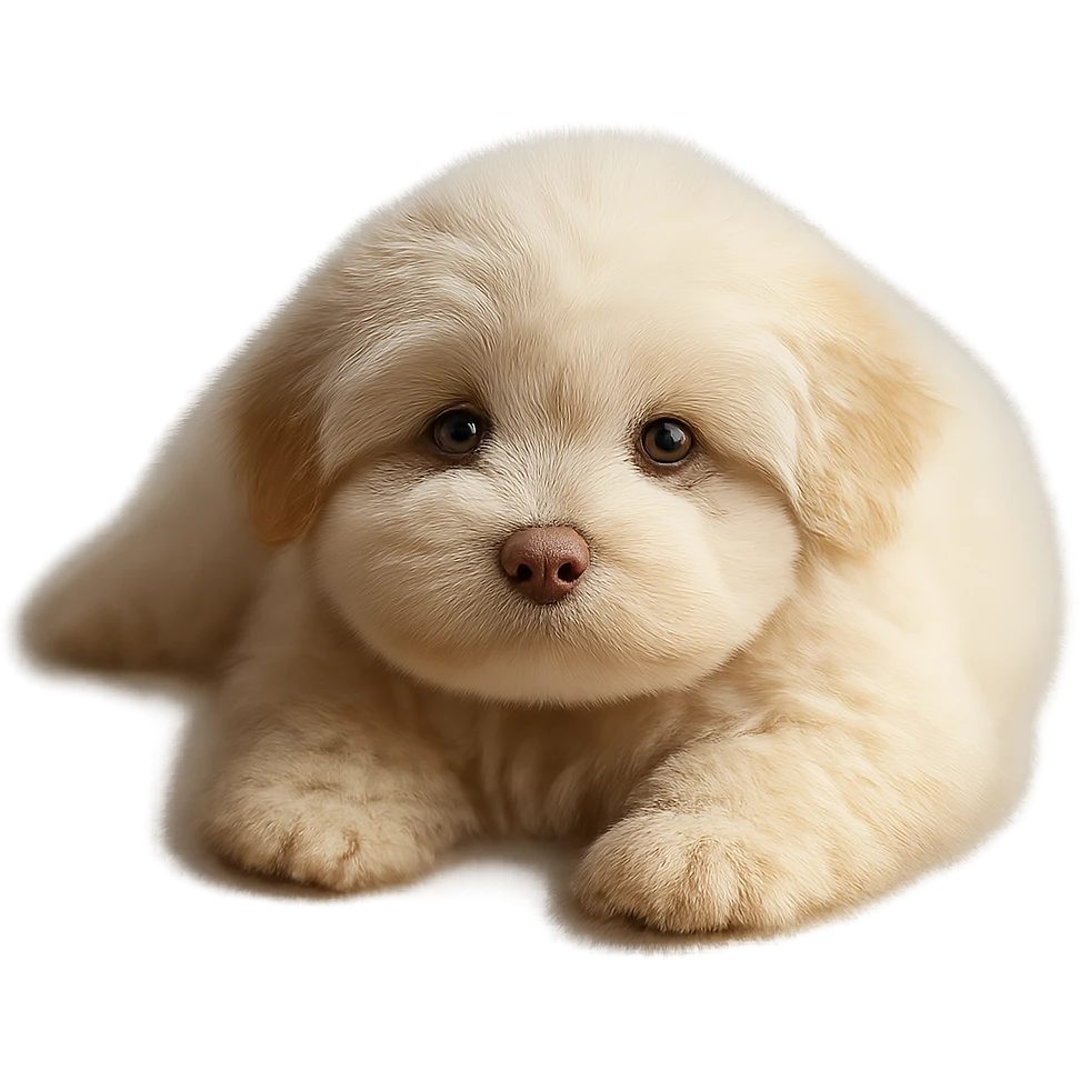 Make the image fluffy with realistic texture and gentle lighting, remove the background. emoji