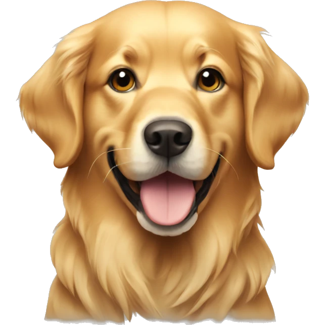 Golden retriever emoji