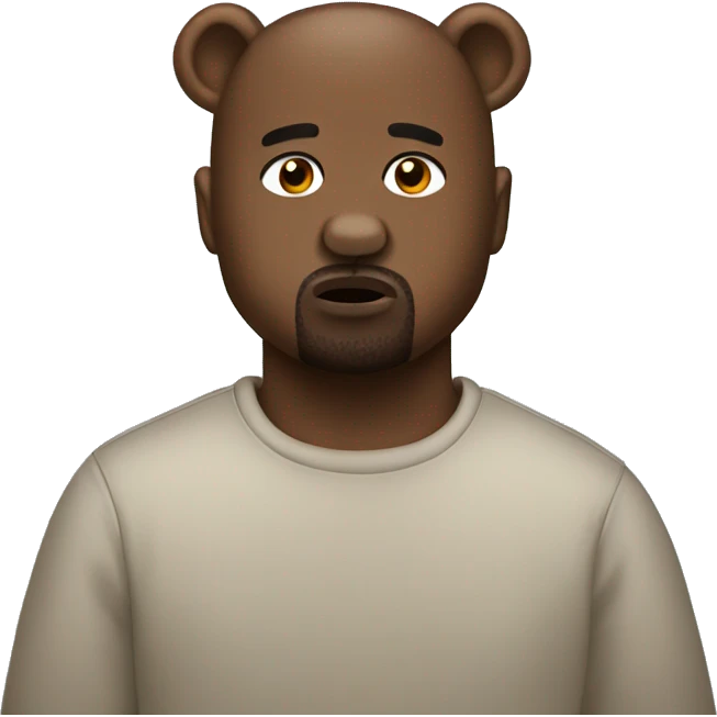 Kanye west bear emoji