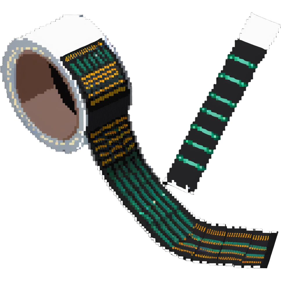 Flexible electronic sensors integrated into compression bandage for orthopedic monitoring emoji