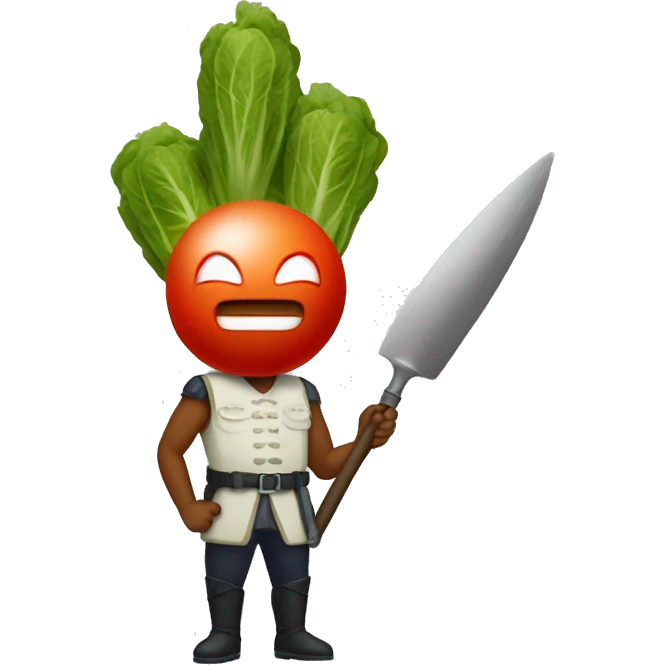 Pointed guard Vegetables  emoji