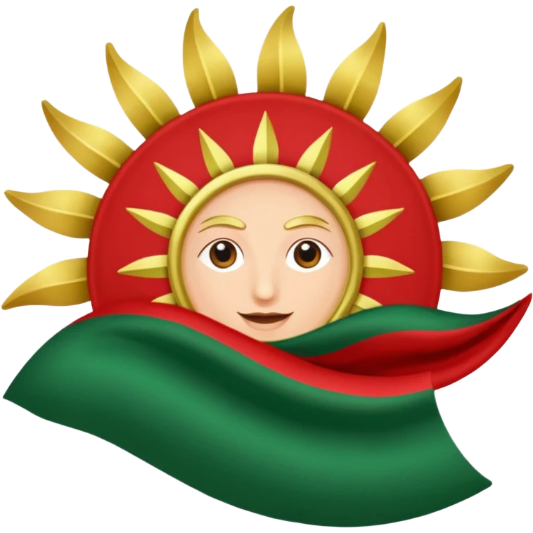 Kürdistan bayrağı  emoji