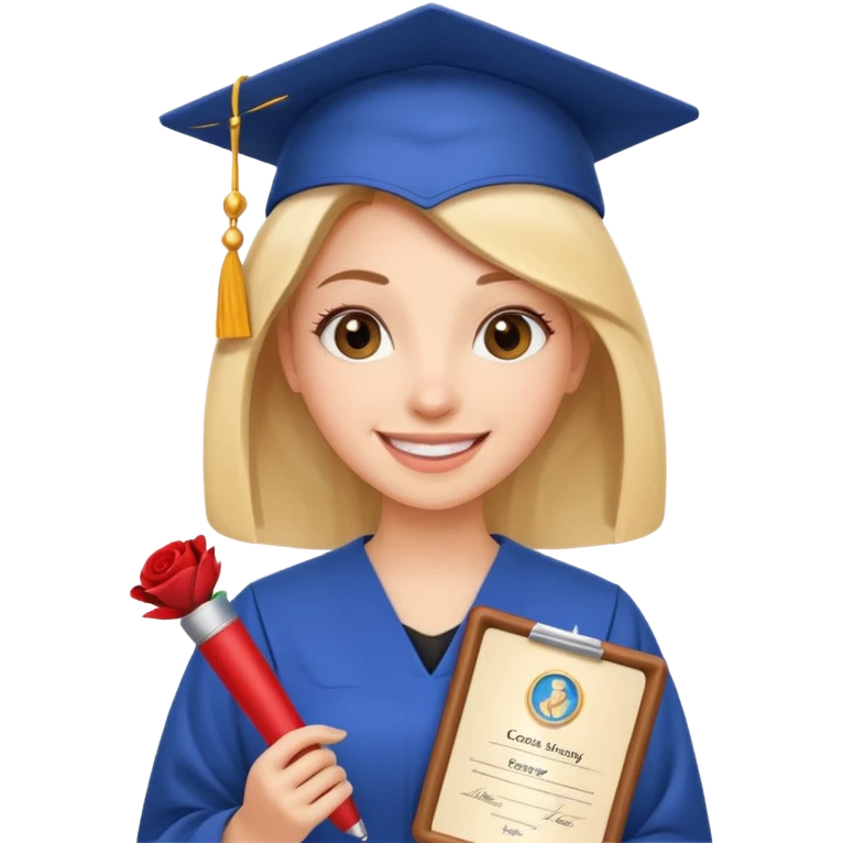 Cosmetology graduate  emoji