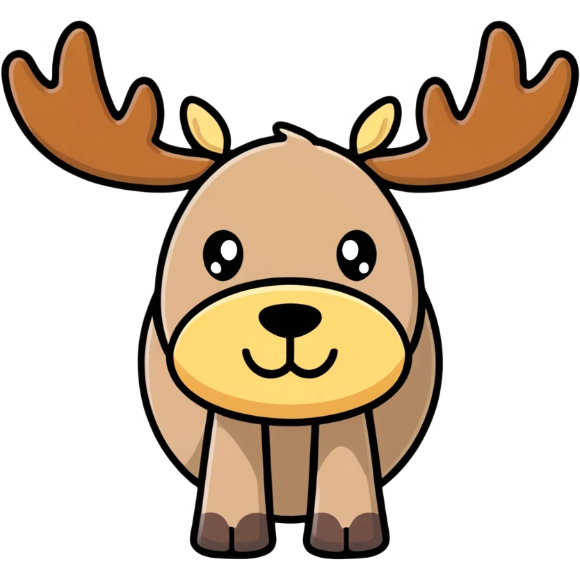Moose Emoji emoji