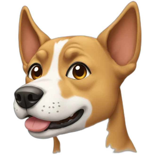 dog in anime style emoji