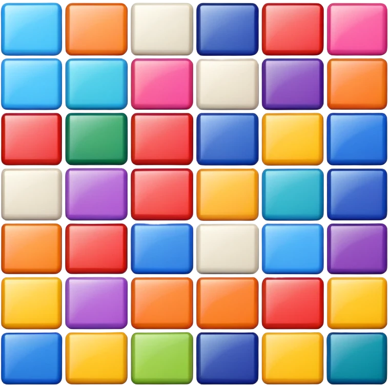 a book with brightly colored tile samples emoji