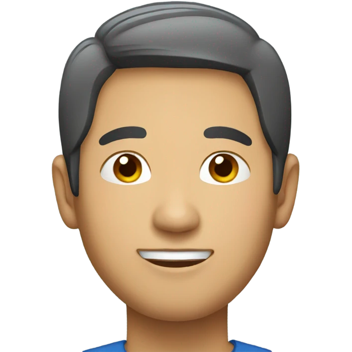 Asian man emoji
