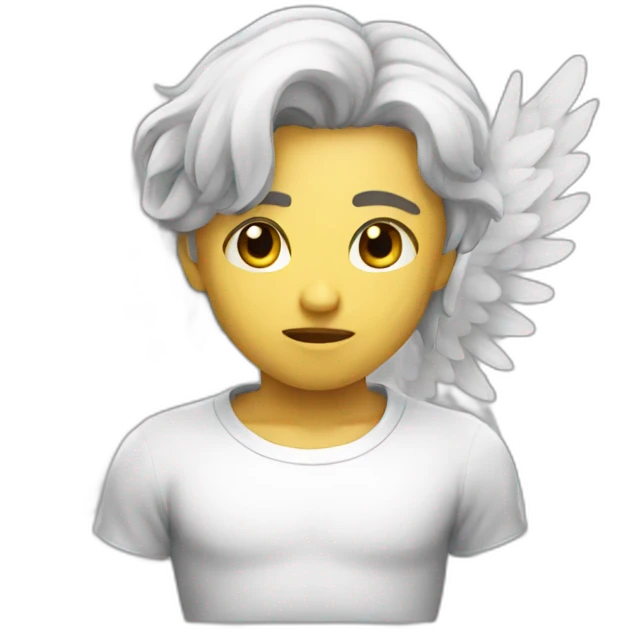 Fallen angel emoji