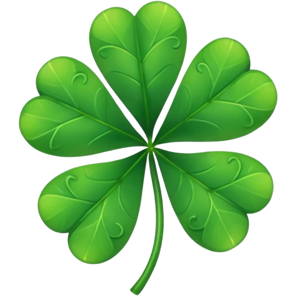 Five pisce clover emoji