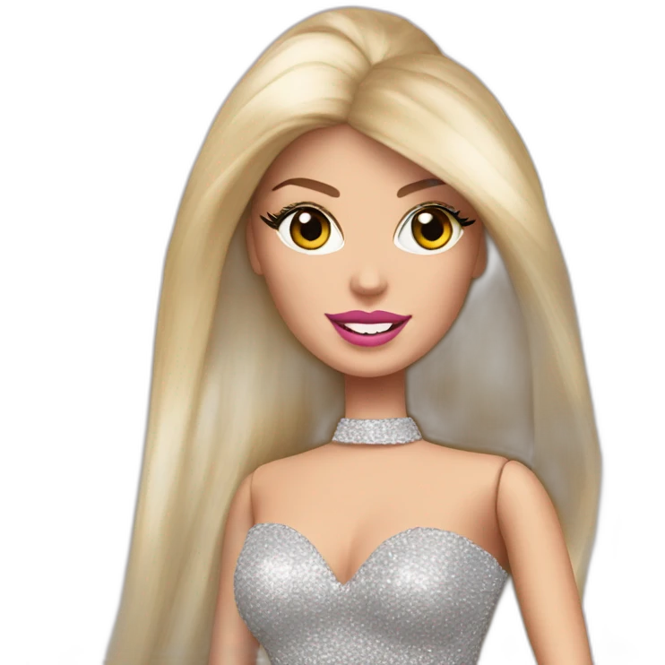 lady gaga like Barbie emoji
