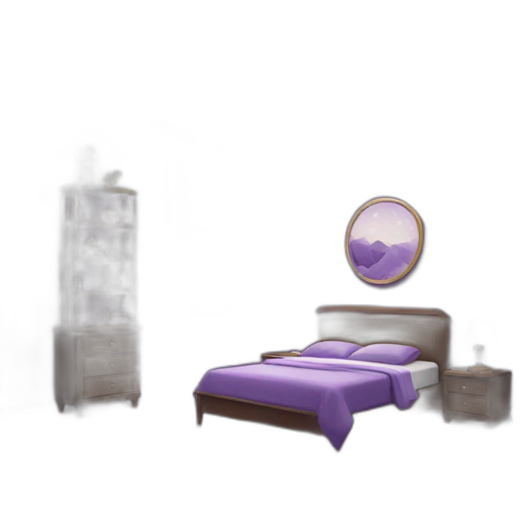 cool purple room emoji