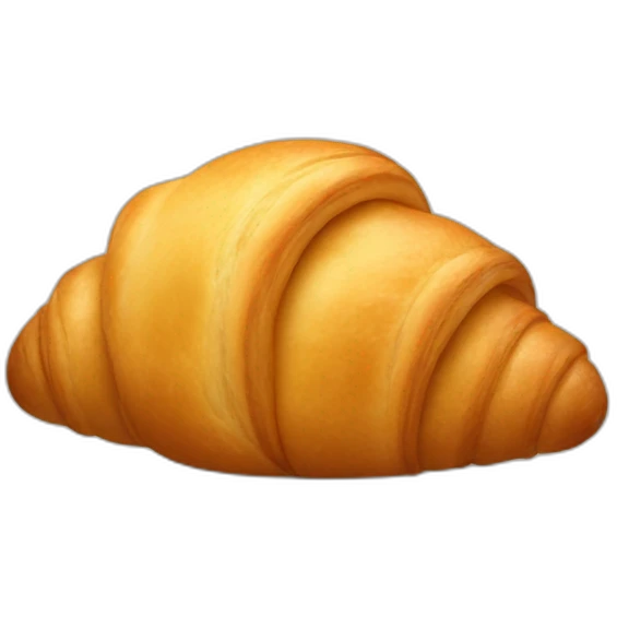 cute croissant emoji