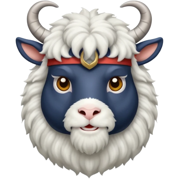 Navy goat emoji emoji