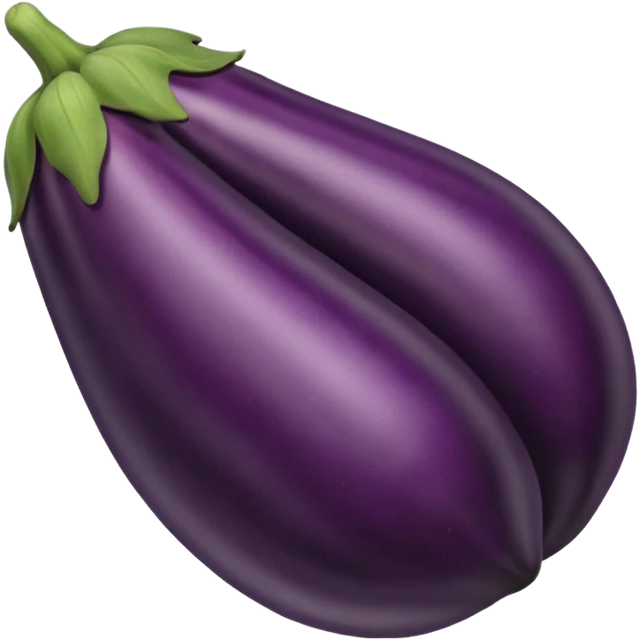 very long straight single eggplant emoji