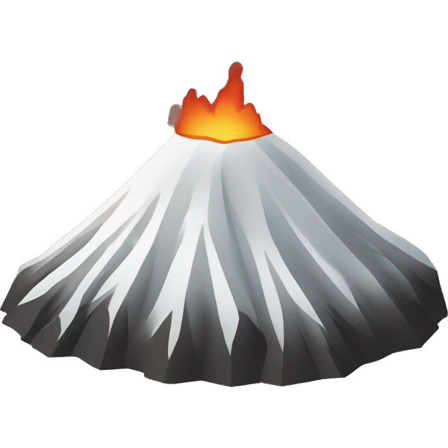 volcan Teide endormi emoji