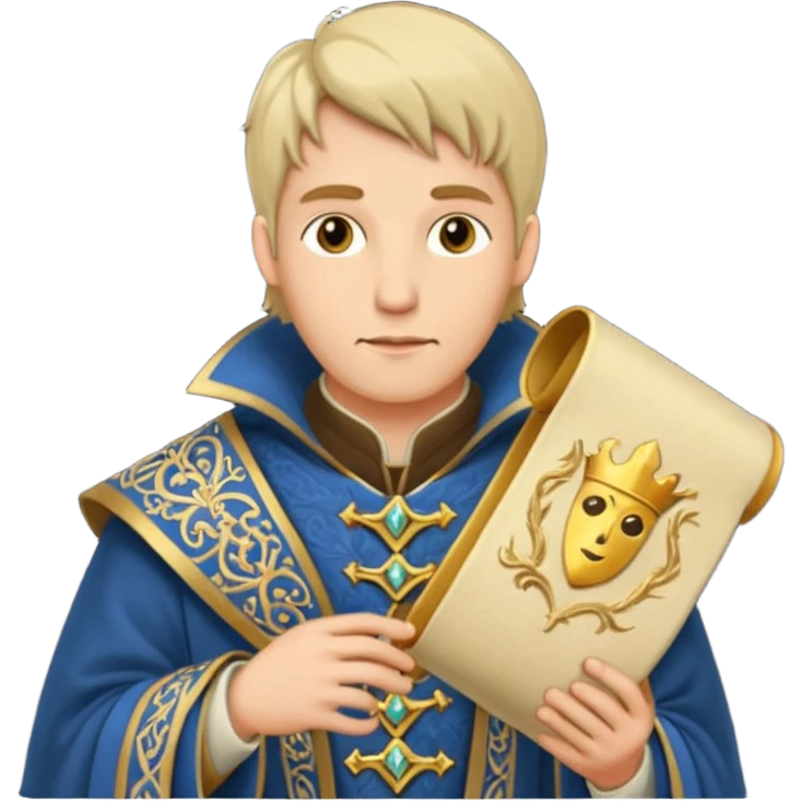 a medieval emissary emoji