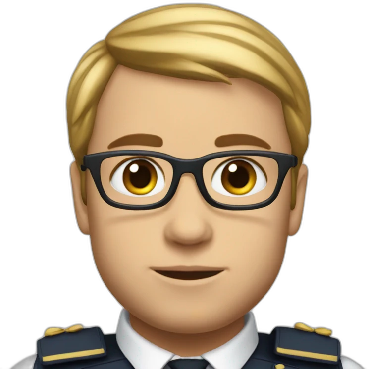 Macron en fille emoji
