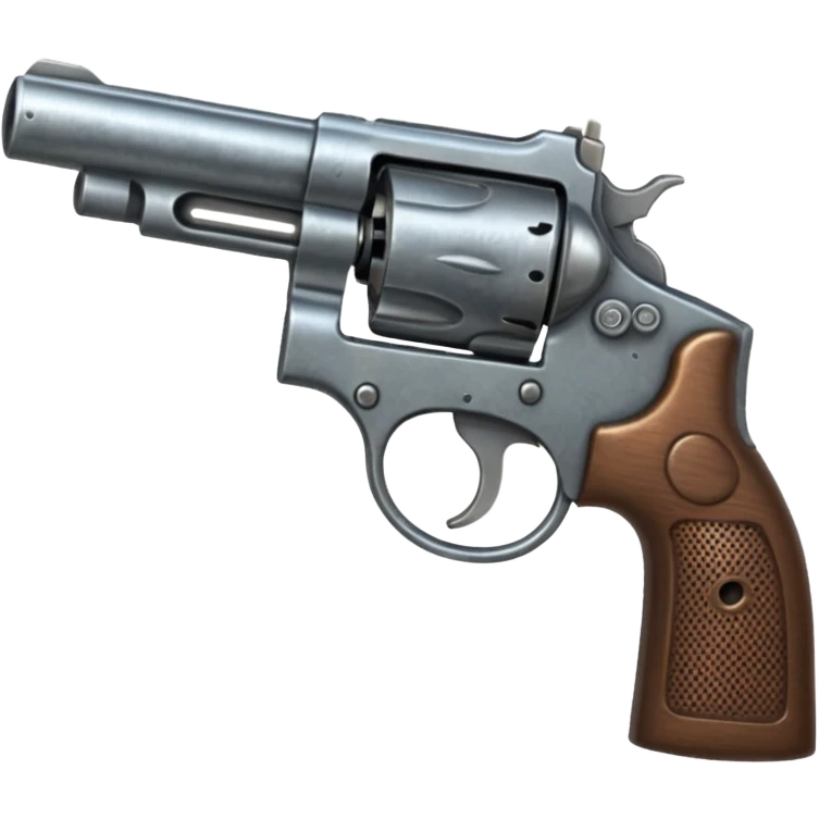 Create a revolver gun emoji