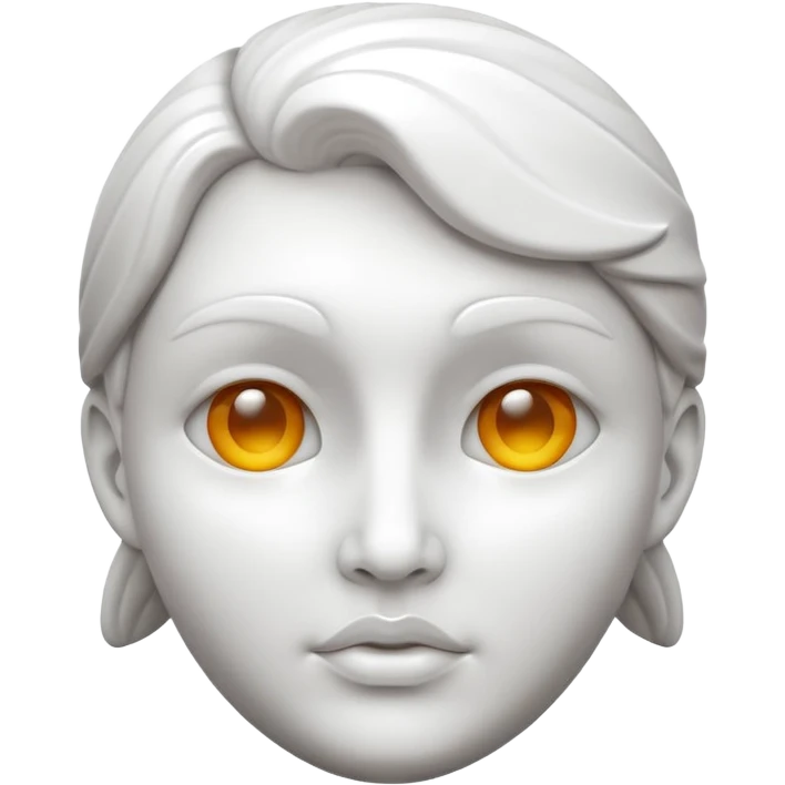 Sculpture face 3d emoji
