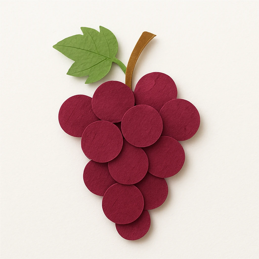 red grapes emoji