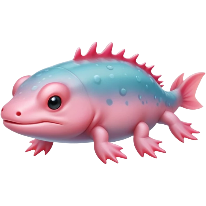 Realistic Axolotl emoji