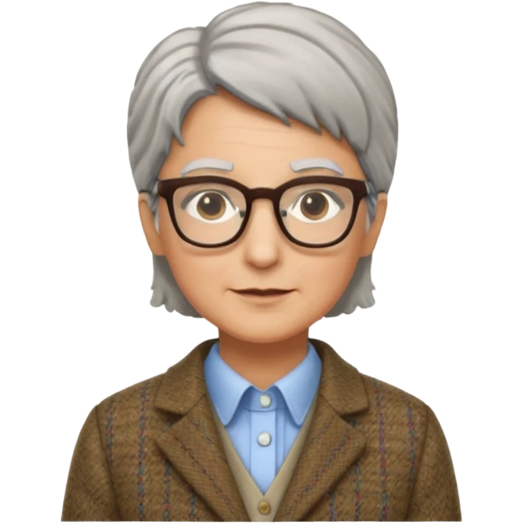 The wise librarian emoji