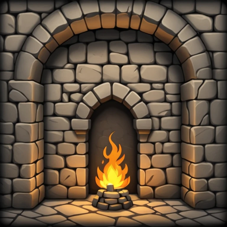 dungeon room in castle room emoji