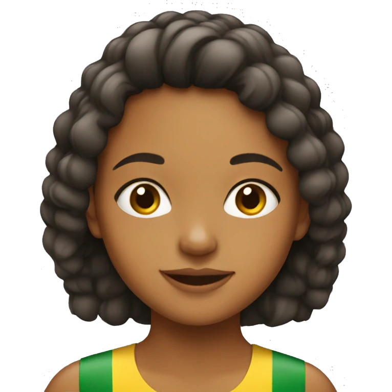 Brazilian girl emoji