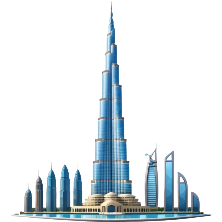 burj khalifa emoji